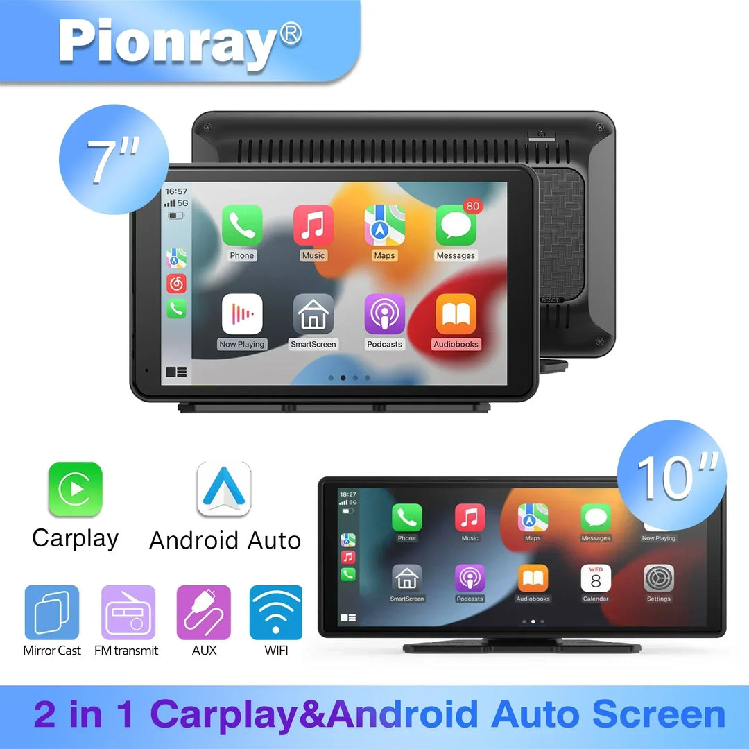 CarPlay Screen Universal Wireless CarPlay And Android Auto Car Stereo Head Unit With Mirror Cast WiFi Fall 2025
