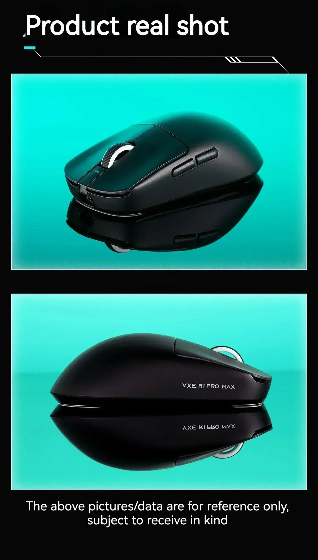Gaming Mouse Wireless Lightweight Ambidextrous 26000 DPI