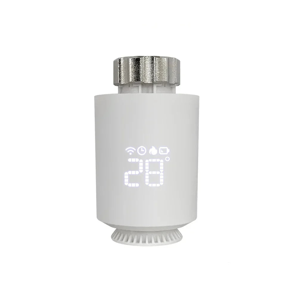 Smart Thermostat TRV Actuator ZigBee3.0 Radiator Valve Controller Voice Assistant Compatible Fall 2025 Gift