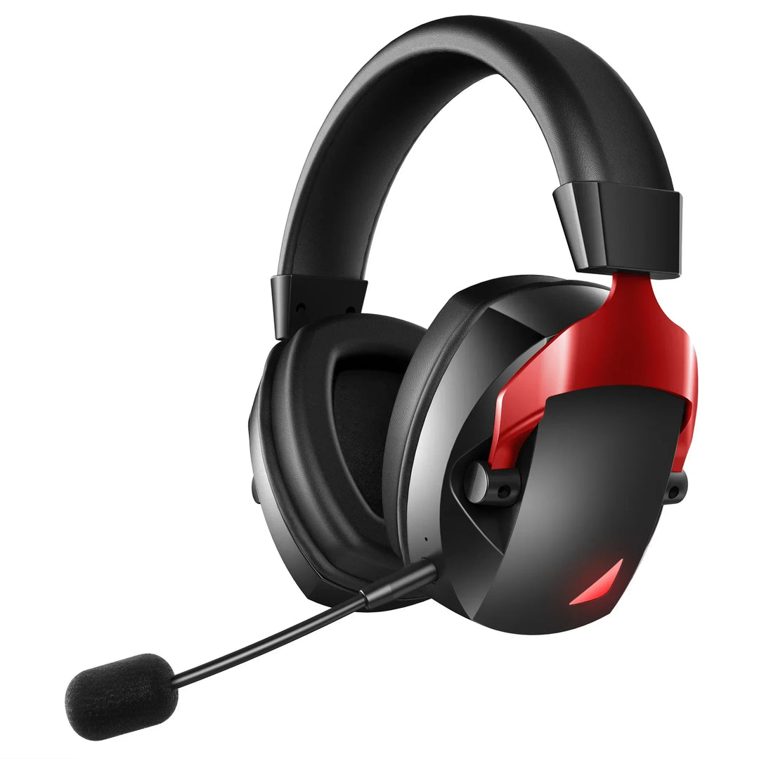 Wireless Gaming Headset Detachable Mic Multi Mode Comfort