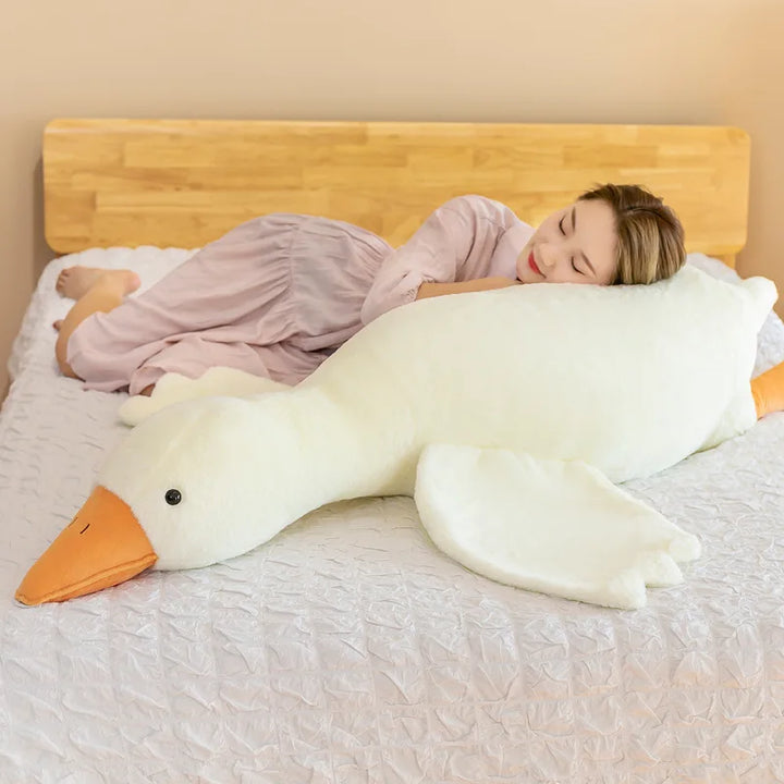 Goose Plush Pillow Soft Sleeping Cushion Holiday Gift 2026 Cozy Home Decor For Sofa Bed