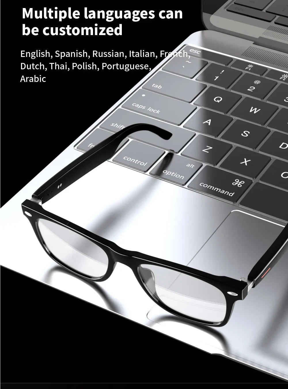 Smart Glasses Blue Light Polarized Audio Sunglasses