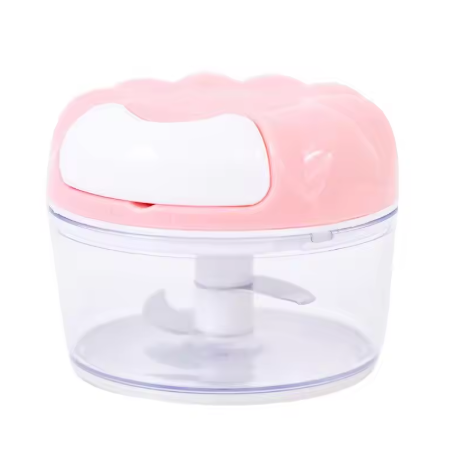 1pc Blue/Pink Manual Garlic Masher - Kitchen Gadget for Easy Mashing and Minced Garlic