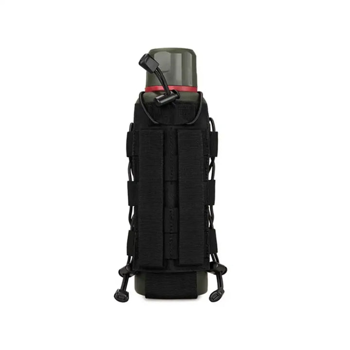 MOLLE Radio Pouch and Water Bottle Holder - Adjustable 40 Oz Pouch for Backpack Fall 2025 Tactical Gear Accessory