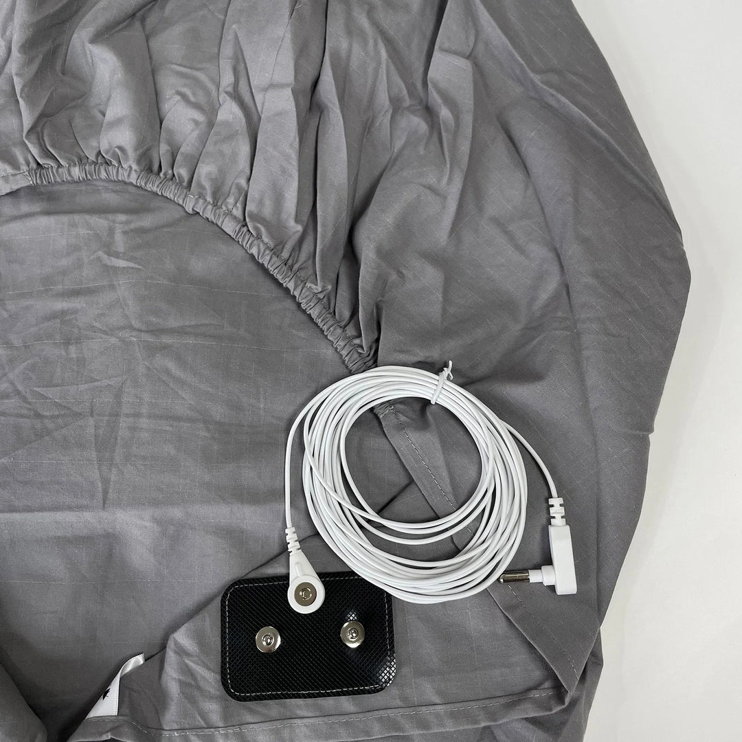 Earthing Silver Fiber Fitted Sheet Anti Static Grounding