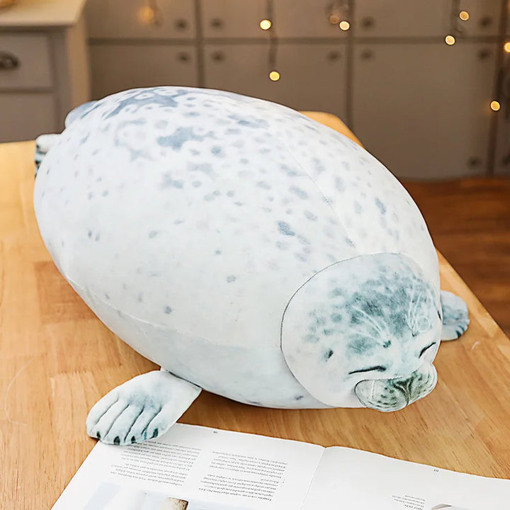 Seal Plush Pillow 30cm Soft Sea Animal Huggable Plush Toy Gift For Kids Spring 2026
