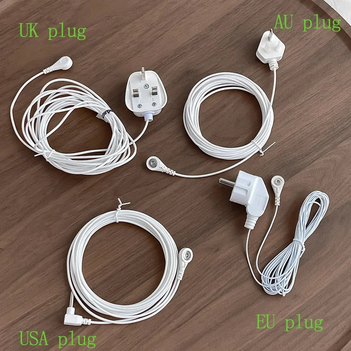 Grounding Earthing Bed Sheet With 4m Conductive Cable