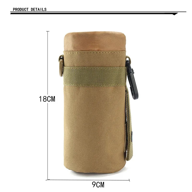 Tactical Molle Water Bottle Pouch Holder Outdoor Camping Gear Fall 2025 Waterproof Durable