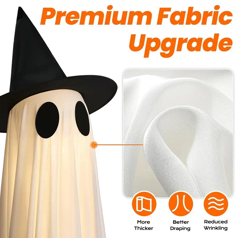 Glowing Ghost Yard Decor Halloween 2025 Outdoor Light