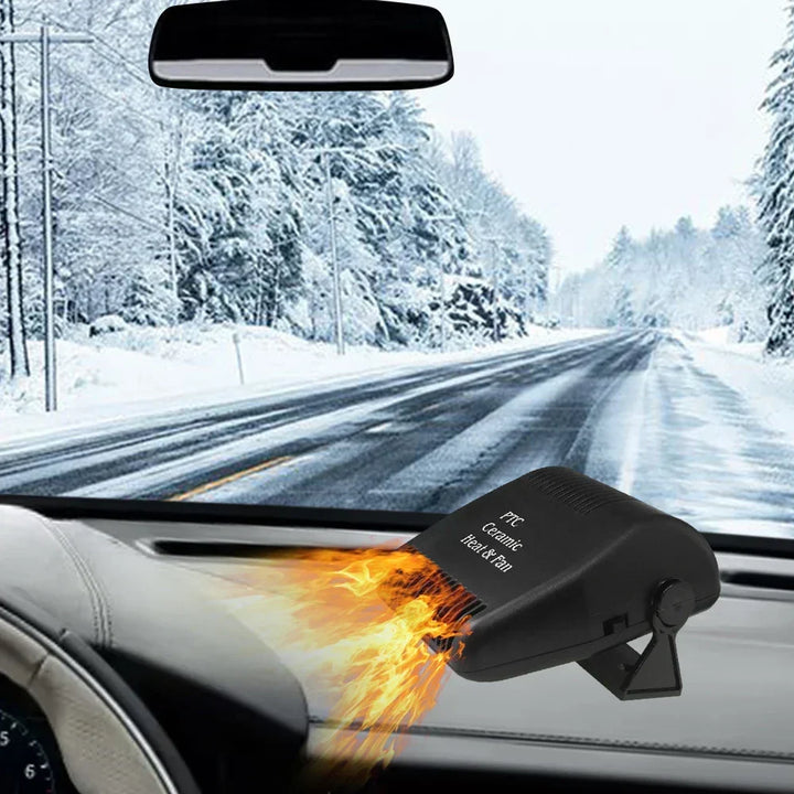 12V Car Heater Fan Portable 150W Defroster Demister Cooler Dryer Winter 2025 Car Accessory