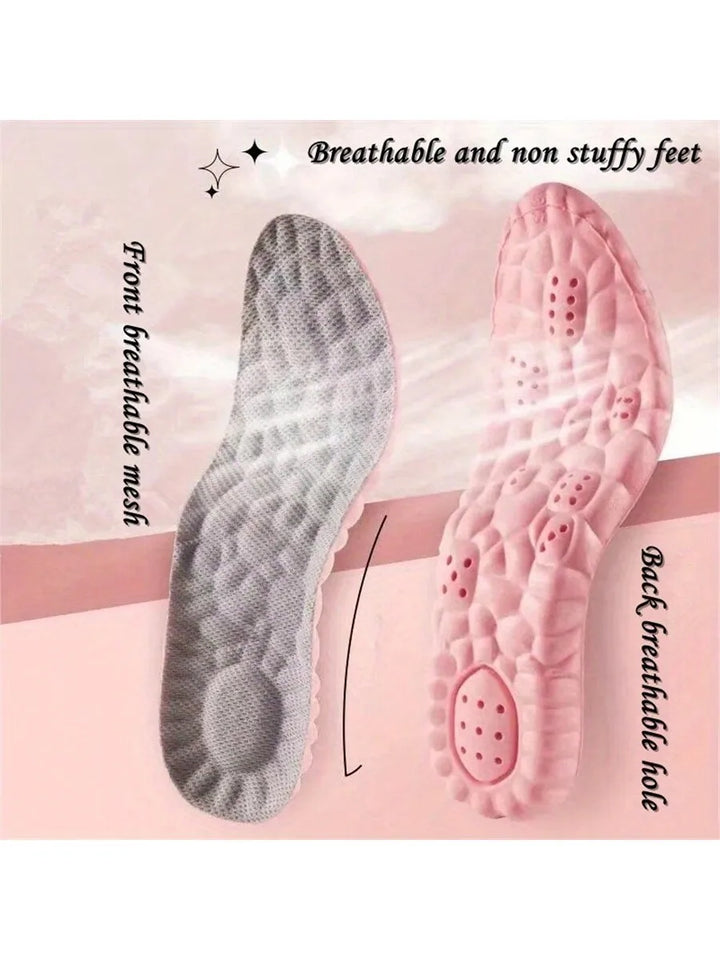 Insoles Women Cloud Ultrasoft Breathable Deodorizing Shock Absorbing Non Slip For Running And Standing Comfort Fall 2025