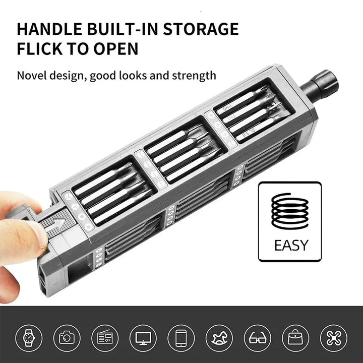 Precision Screwdriver Set Magnetic Electronics Repair Kit With Torx And Phillips Bits For Phones Fall 2025 Gift Idea