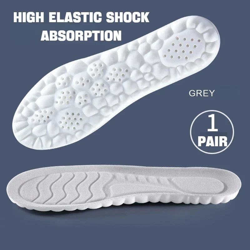 4D Massage Insoles – Ultra Soft Orthopedic Insoles For Running Shoes, Arch Support, Back To School 2025 Comfort