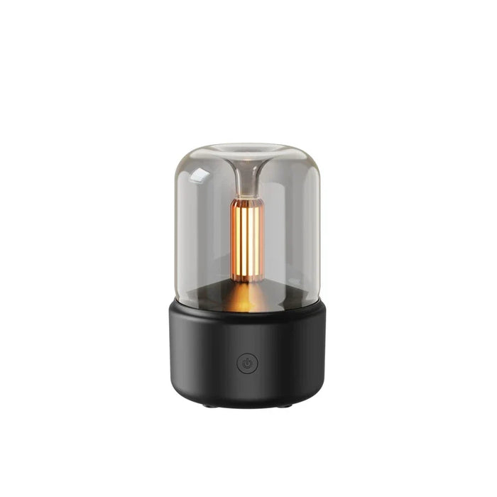 Creative Candlelight Aromatherapy Machine USB Plug-In Desktop Humidifier for Home Ambience