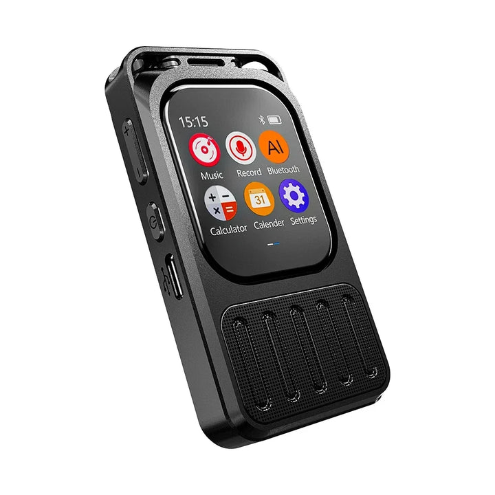 AI Voice Recorder Bluetooth Touchscreen 79H Battery 1200mAh