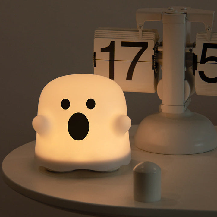 Silicone Night Light Touch Lamp Bedside Cute Halloween