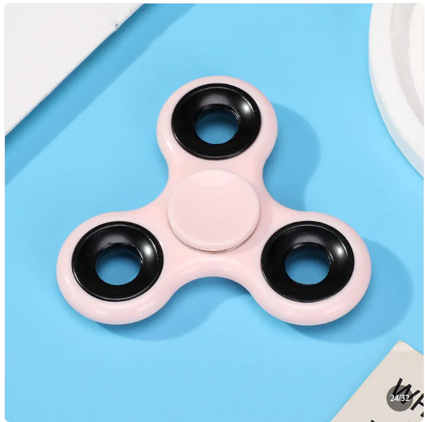 Digital Fingertip Gyro Fidget Spinner – ABS Plastic Three-Finger Stress Relief &amp; Decompression Toy
