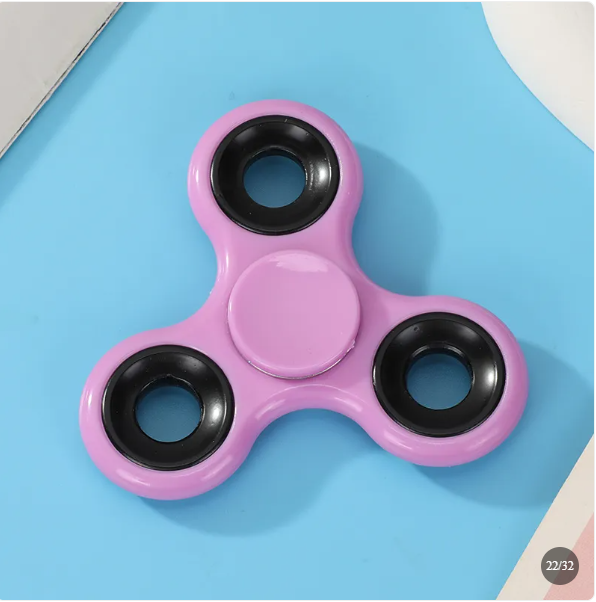 Digital Fingertip Gyro Fidget Spinner – ABS Plastic Three-Finger Stress Relief &amp; Decompression Toy