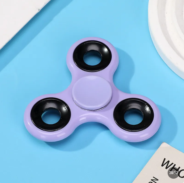 Digital Fingertip Gyro Fidget Spinner – ABS Plastic Three-Finger Stress Relief &amp; Decompression Toy