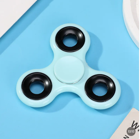 Digital Fingertip Gyro Fidget Spinner – ABS Plastic Three-Finger Stress Relief &amp; Decompression Toy