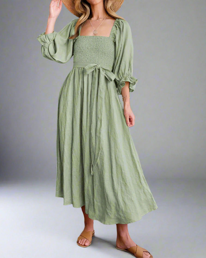 Airy Cotton Summer Dress for Women, Breathable and Versatile, Flattering Fit for Day or Night Wear